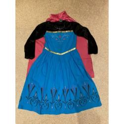 Elsa Anna frozen jurk 146/150/152