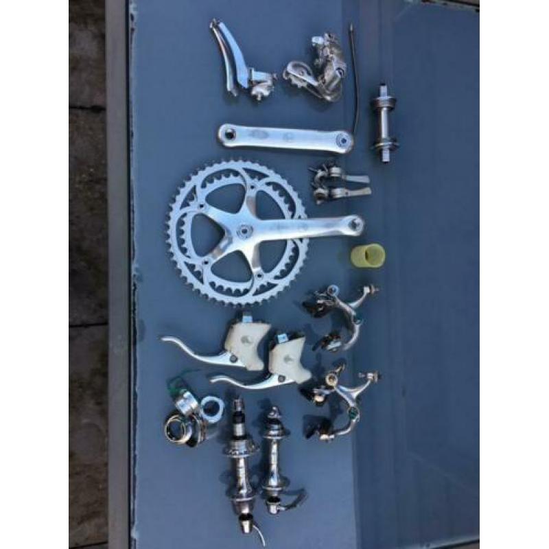 Campagnolo C Record groepset Cobalto