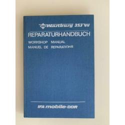 Reparaturhandbuch - Erzatzteilkatalog - handboek Wartburg
