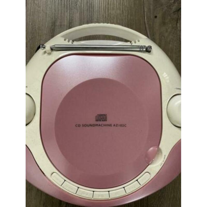 Te koop zgan Philips radio/cd speler