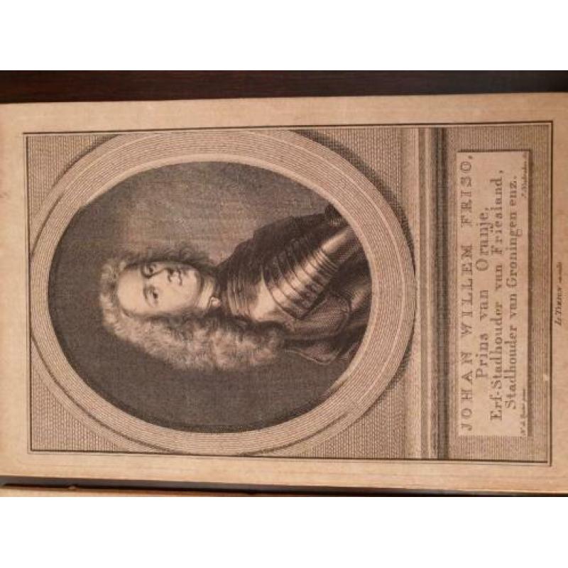 4 x koper gravure door isaak tirion. Ca. 1749