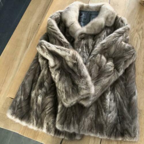 Bontjas vintage super mooie staat, M, echt bont