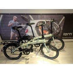 Vouwfiets setje Tern, 7 naafversnellingen, GRATIS VERZENDING