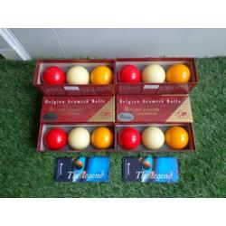 4 dozen Super Aramith Tournament 61,5 mm, wedstrijdballen