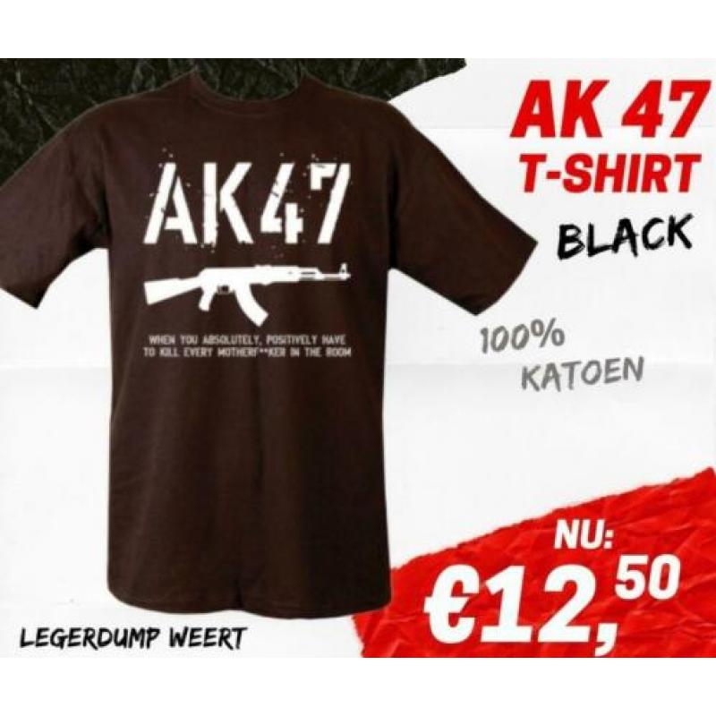 Stoere unisex t-shirts