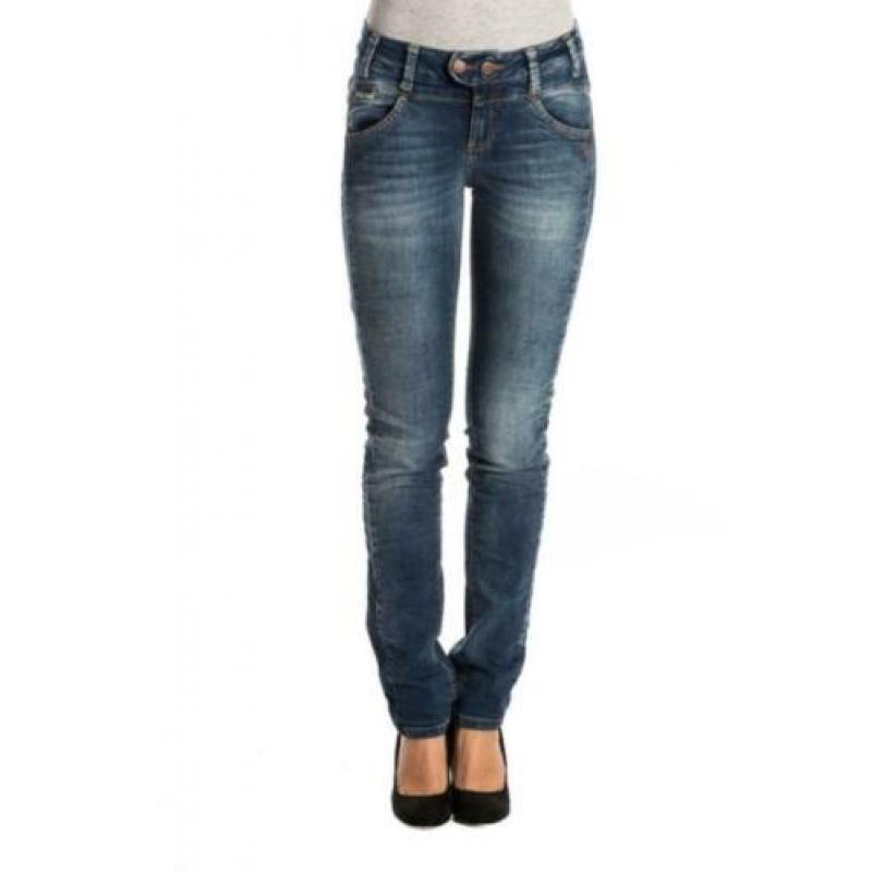 Object up-c super stretch dark blue spijkerbroek mt 27/32