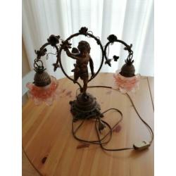 Aristeou A Moreau Vintage tafellamp zeer oud