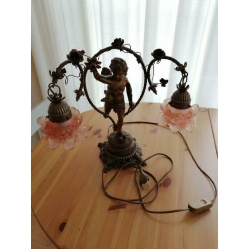 Aristeou A Moreau Vintage tafellamp zeer oud