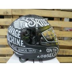Nieuwe motorhelm van 109 voor 75 maat L
