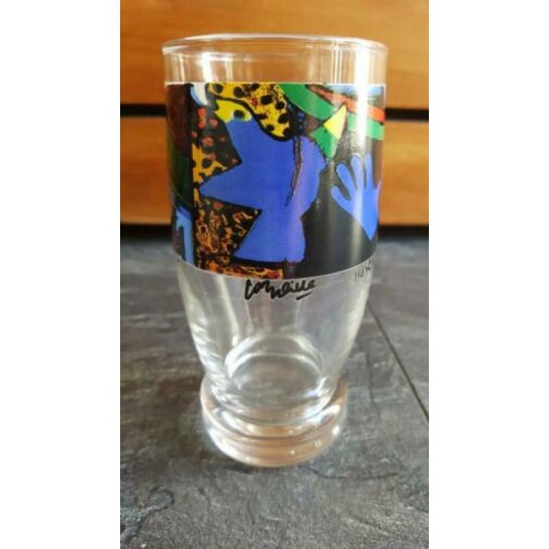 Corneille longdrinkglas prachtige Corneille opdruk puntgaaf