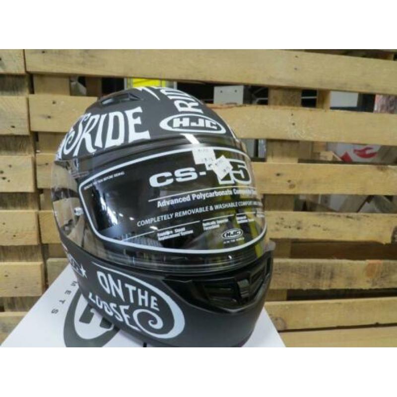 Nieuwe motorhelm van 109 voor 75 maat L