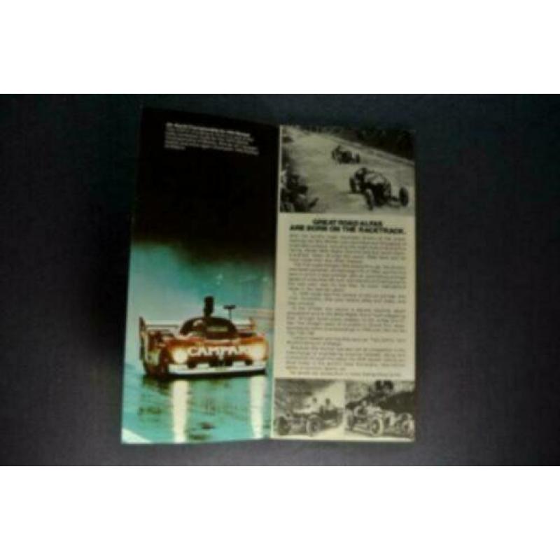 1976 Alfa Romeo 2000 Spider Veloce Brochure USA