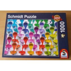 Puzzel Verfemmer Waterval - 1000 stukjes - Schmidt