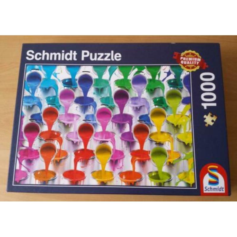 Puzzel Verfemmer Waterval - 1000 stukjes - Schmidt