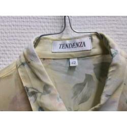 Vintage blouse met bloemenprint (M)