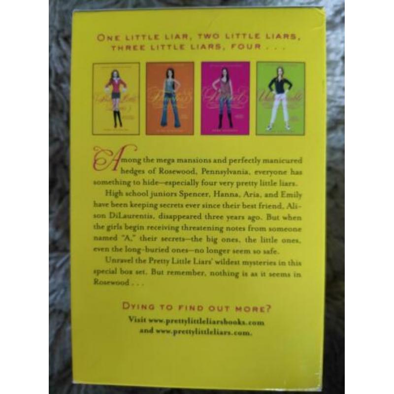 Pretty Little Liars boeken Engels