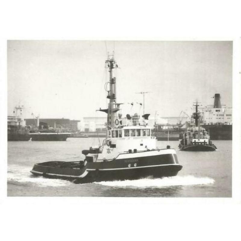 Foto sleepboot Maasbank van Smit ca 1970