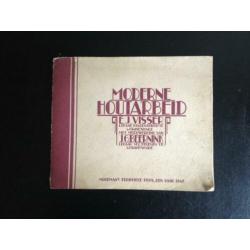 E.J. Visser - Moderne Houtarbeid - 1942 - Zeldzaam