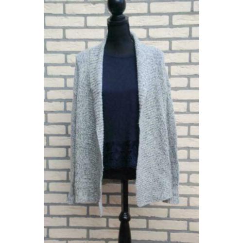 Dames vest grijs
