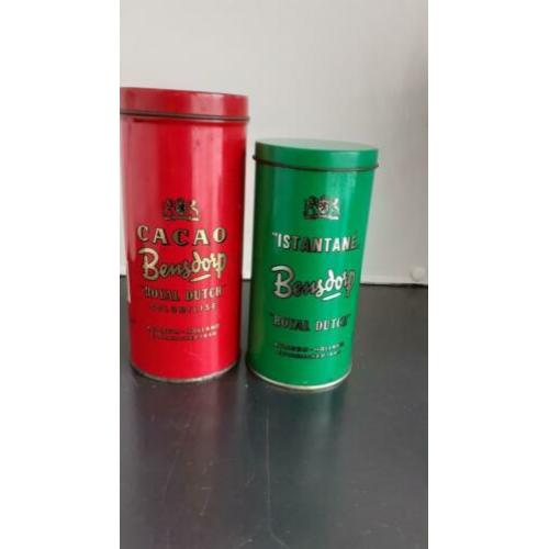 Bensdorp cacao blikken