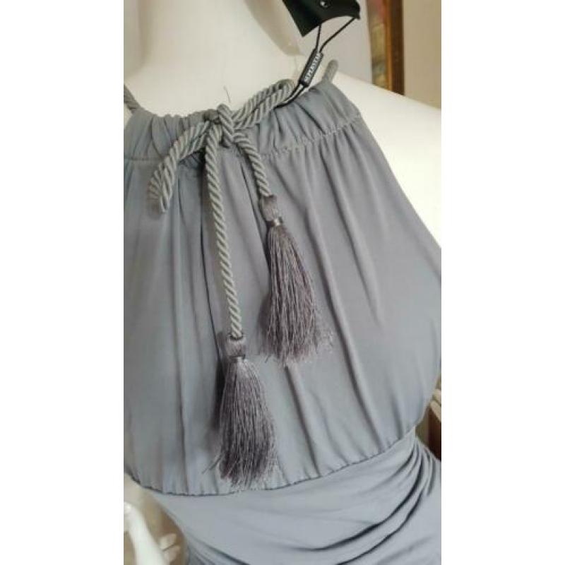 superstar metallic maxi jurk maat xs nieuw