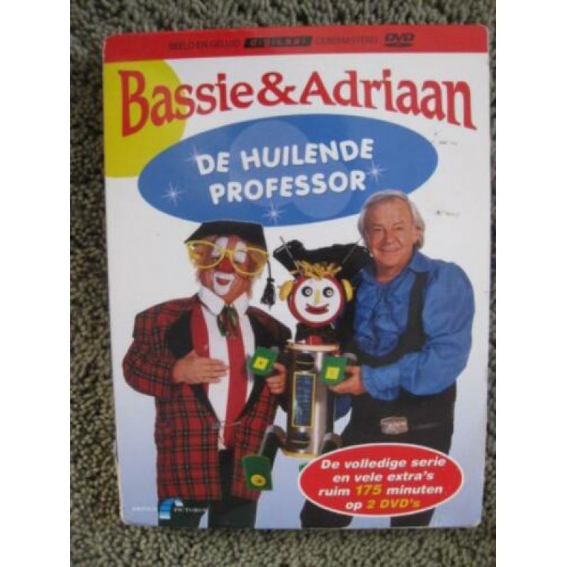 BASSIE & ADRIAAN en DE HUILENDE PROFESSOR de 2-DVD BOX