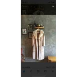 Unieke vintage jas maat 38