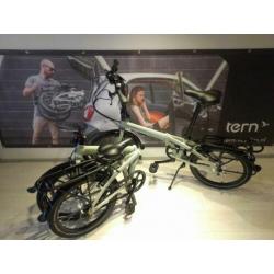 Vouwfiets setje Tern, 7 naafversnellingen, GRATIS VERZENDING