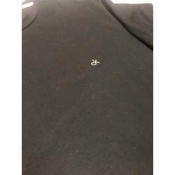 Calvin Klein Jeans zwart T-shirt met lange mouwen maat M