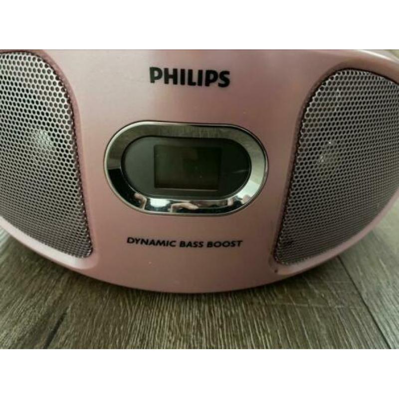 Te koop zgan Philips radio/cd speler