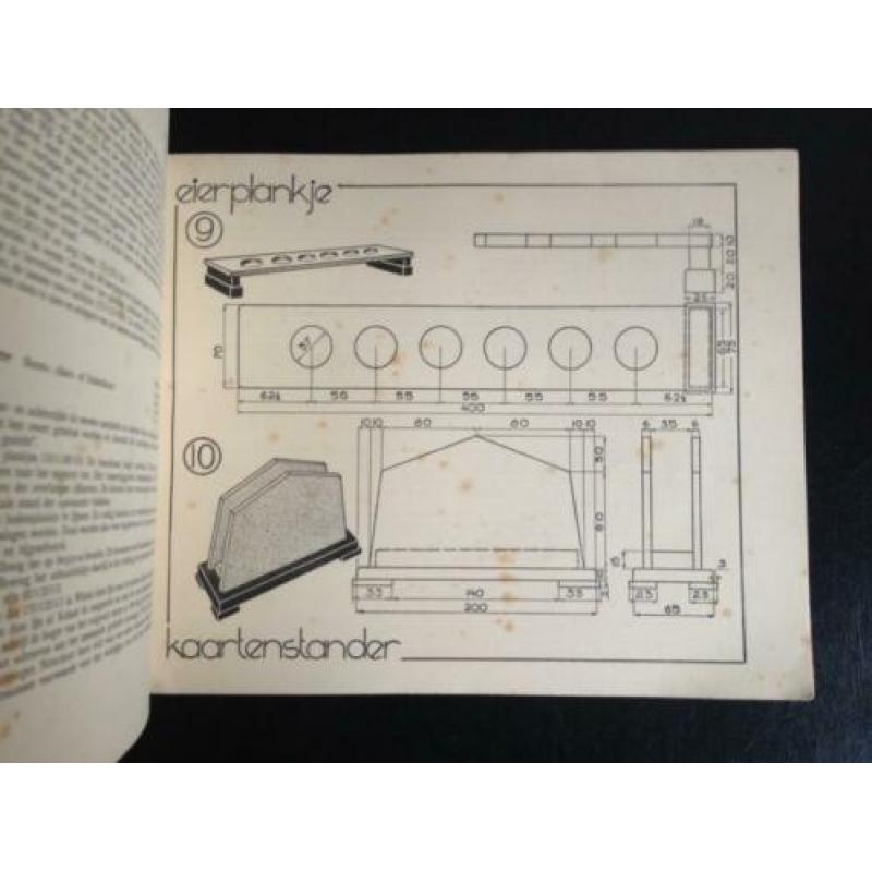 E.J. Visser - Moderne Houtarbeid - 1942 - Zeldzaam