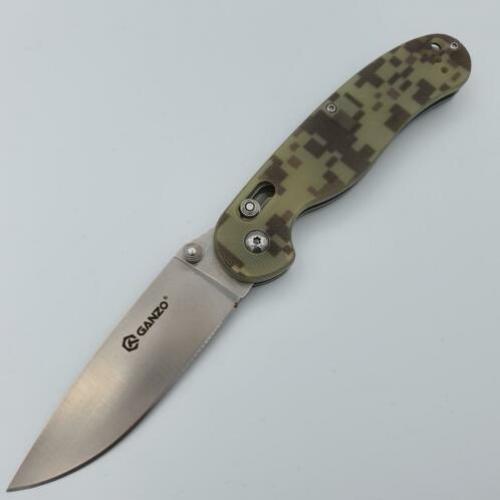 Ganzo Knives zakmes / Camouflage G10 Axis Lock