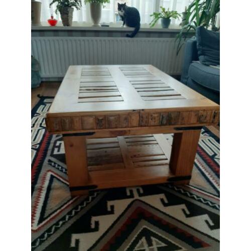 Cactus houten salontafel