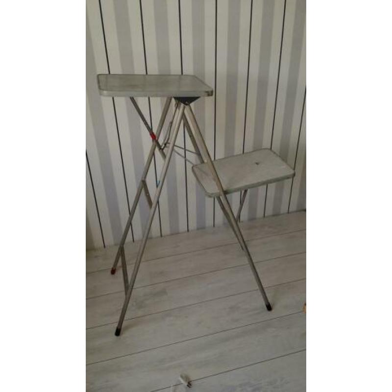 vintage retro tafel voor diaprojector