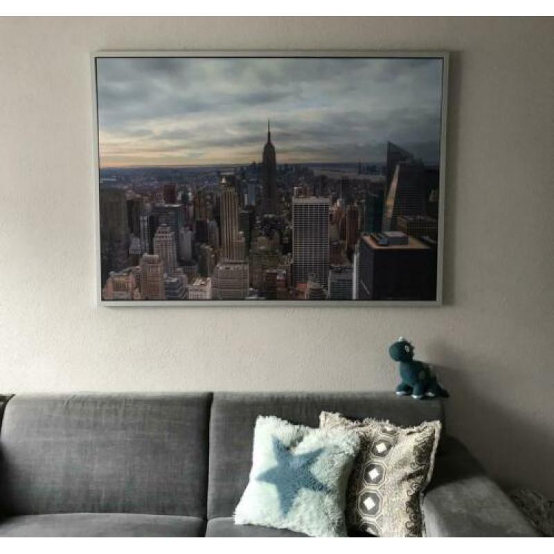 New York foto / schilderij 140x100, in nieuwstaat.
