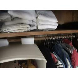 Brocante kast grijs