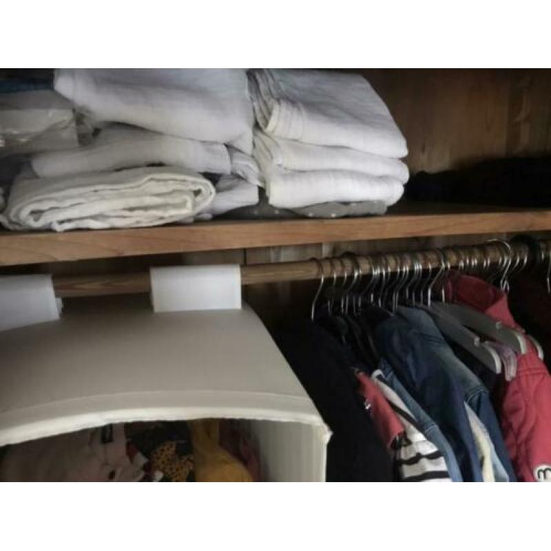 Brocante kast grijs