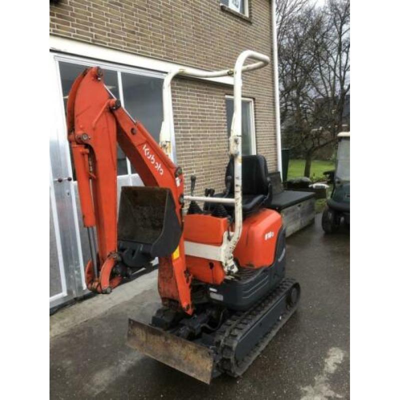 Kubota U10-3 minigraver 2012 3 cill kubota (bj 2012)