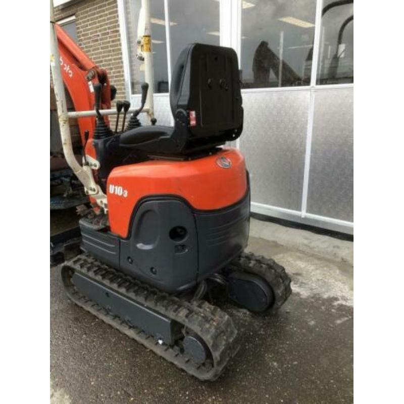 Kubota U10-3 minigraver 2012 3 cill kubota (bj 2012)