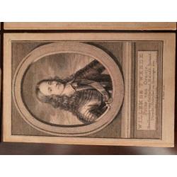 4 x koper gravure door isaak tirion. Ca. 1749