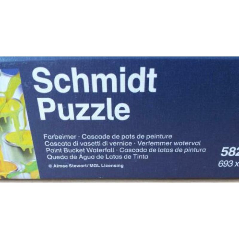 Puzzel Verfemmer Waterval - 1000 stukjes - Schmidt