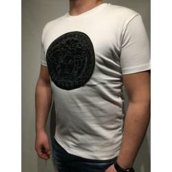 Versace T-shirt wit en zwart leverbaar OP=OP