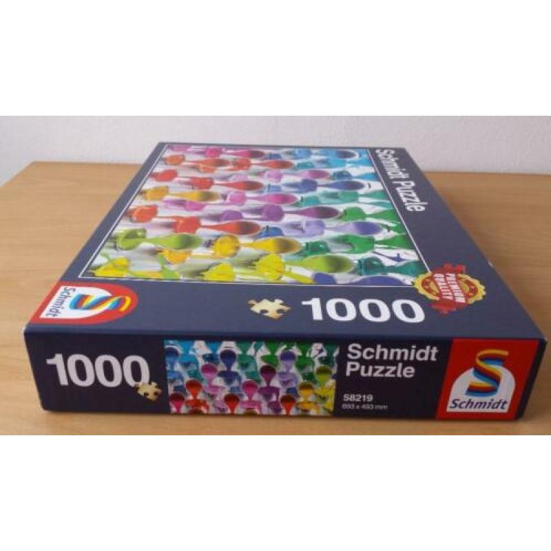 Puzzel Verfemmer Waterval - 1000 stukjes - Schmidt
