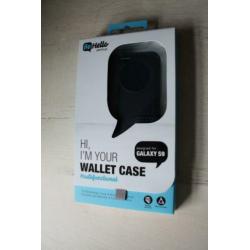 Samsung Galaxy S9 Hoesje - Wallet Case Blauw
