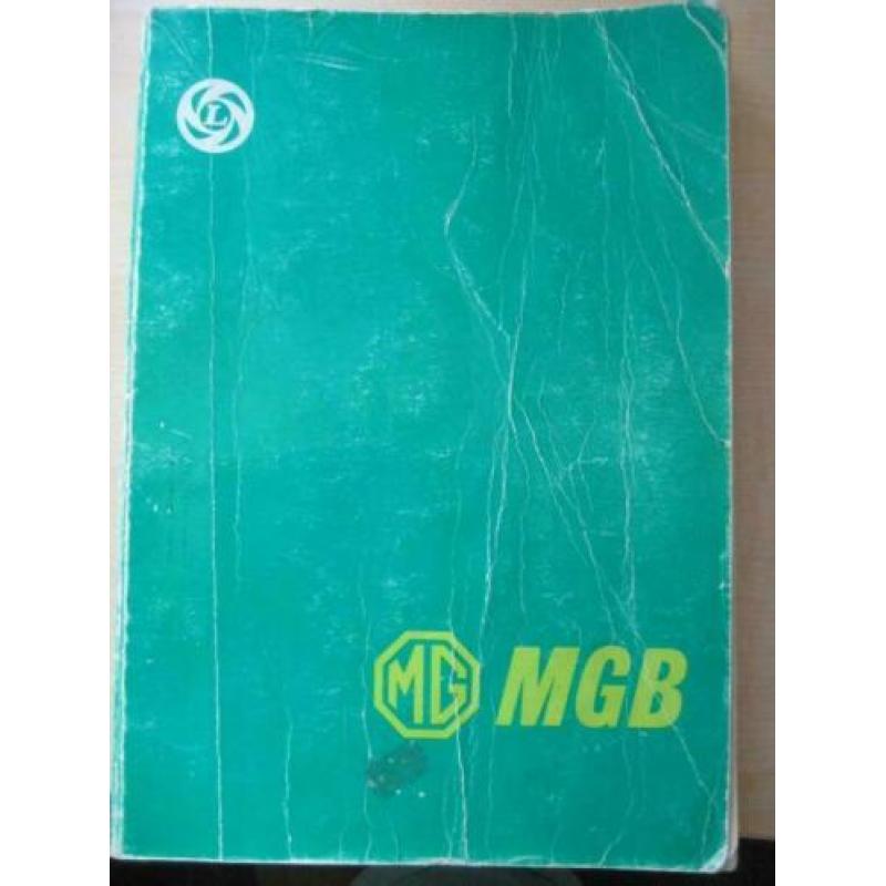 MG MGB werkplaatsboek (het origin handboek british leyland)