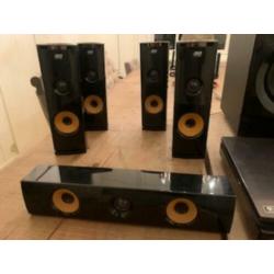 LG Home cinema set 3 D surround systeem