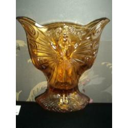 Mooie art deco vaas "Femme Papillon"