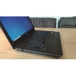 HP Zbook 15 G3/i7/16GB DDR4/256 M.2 SSD/4GB Nvidia/garantie