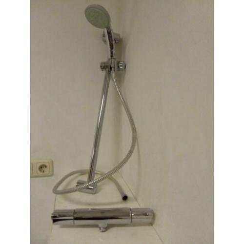 Grohe thermostaatkraan met douchekop en glijstang