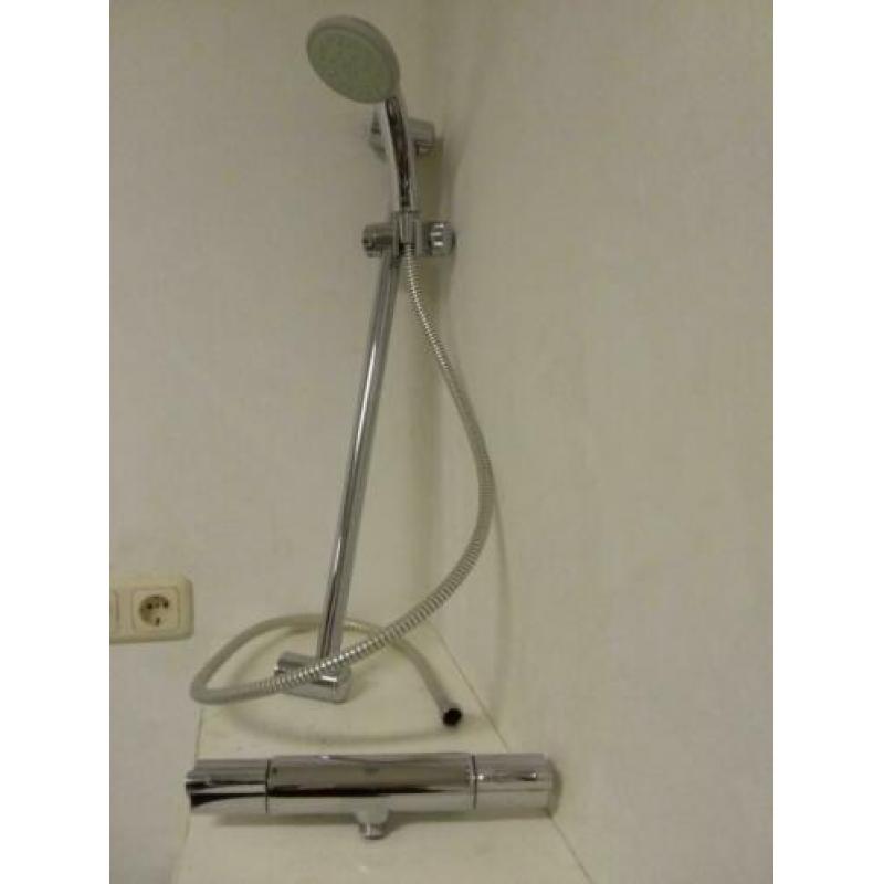Grohe thermostaatkraan met douchekop en glijstang